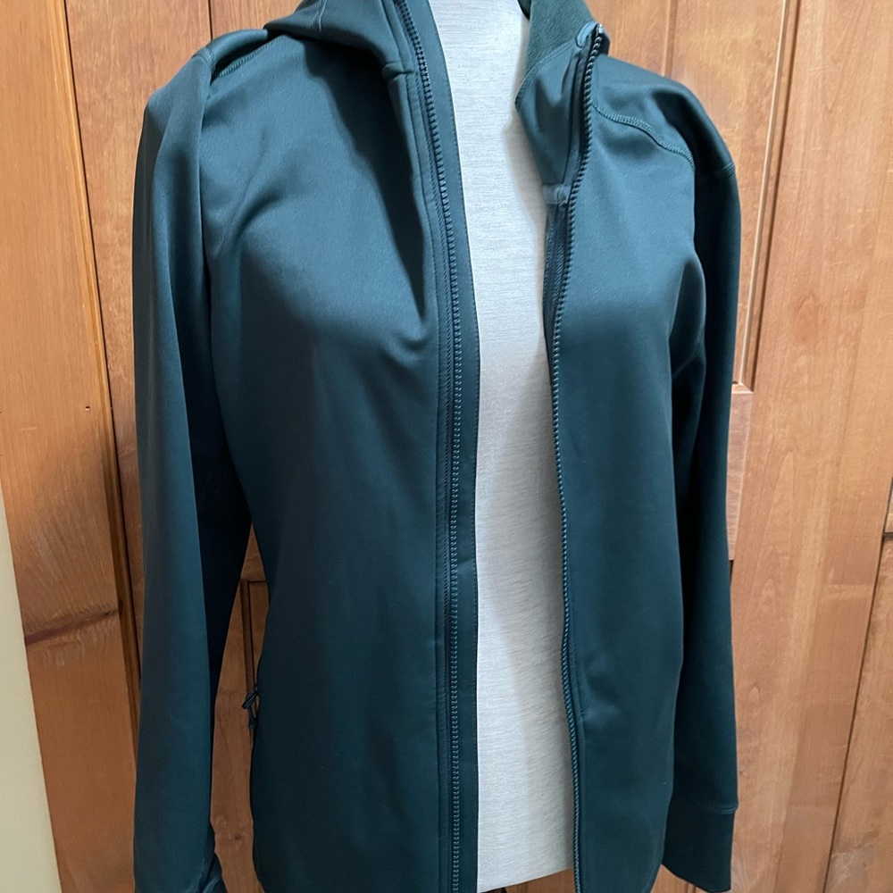 Stoic Women's Full-Zip Fleece Jacket XL Forest Green Gorpcore NWOT Holiday Green